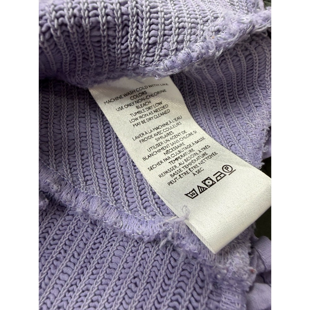 Urban Outfitters Camisole Top Womens M Lavender Smocked Adjustable Straps - Picture 5 of 9